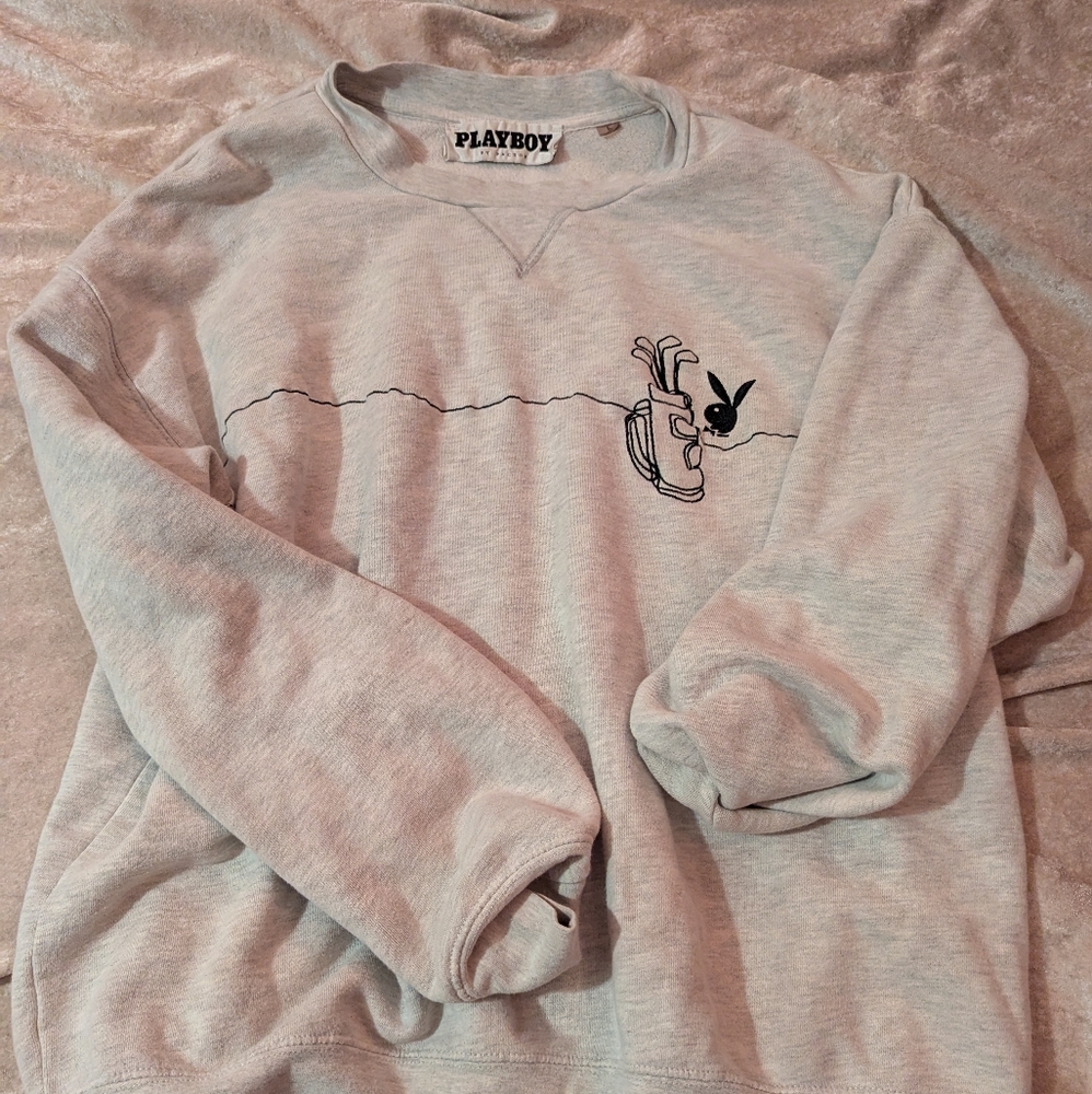 Playboy Gray Men's Sweater